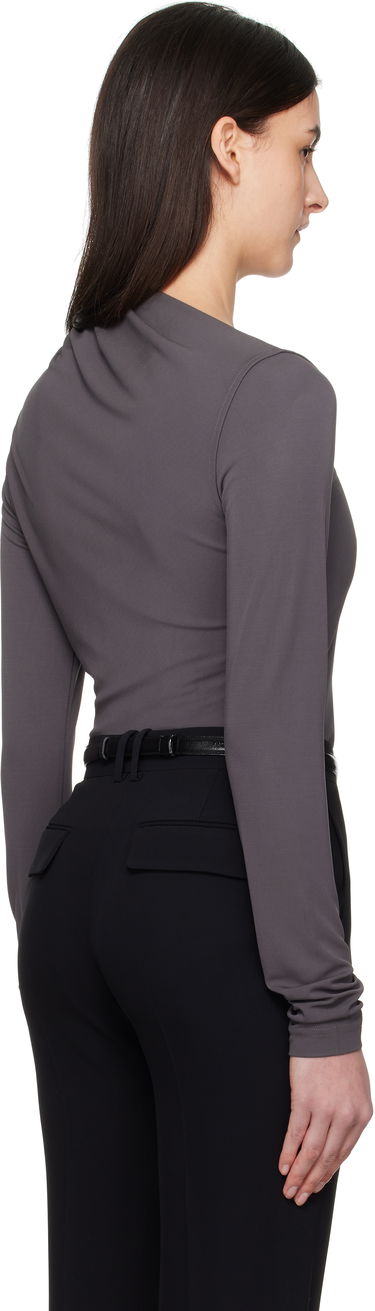 T-shirt TOTEME TOTEME Draped Jersey T-Shirt Grå | 251-WRT4462-FB0162, 2