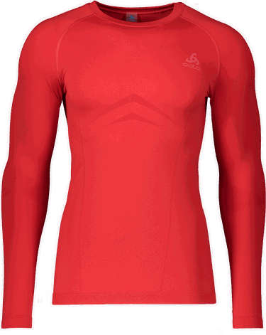 T-shirt Odlo Odlo Performance Warm Underwear Long Sleeve Shirt Rød | 197462-36100, 0