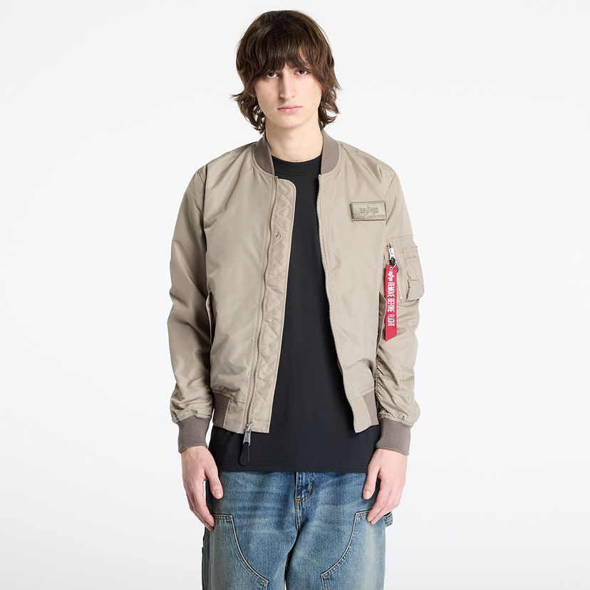 Bomberjakke Alpha Industries Alpha Industries MA-1 TTC Two Tone Contrast Bomber Jacket Beige | 126101-679