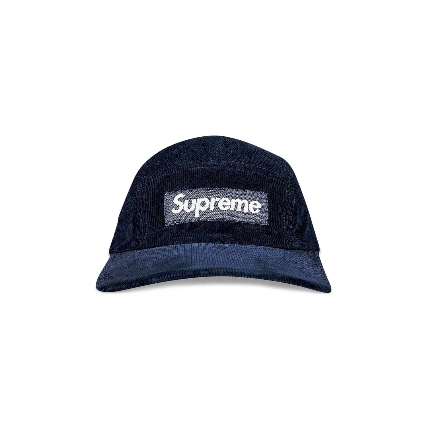 Kasket Supreme GORE-TEX Corduroy Camp Cap Mørkeblå | FW21H50 NAVY, 1