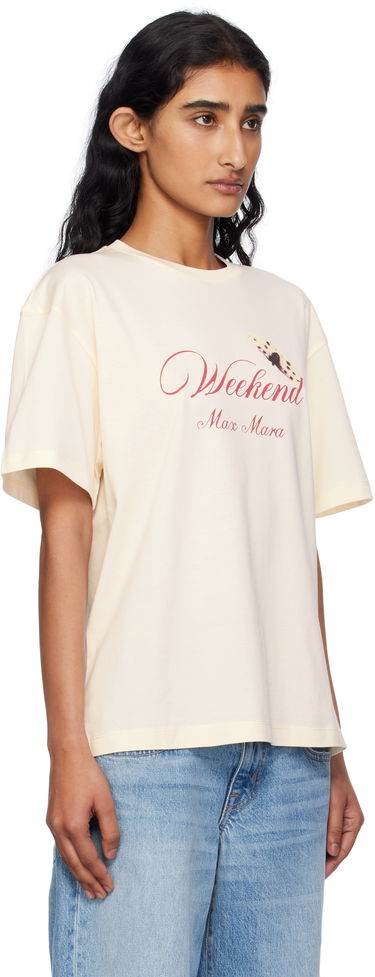 T-shirt Max Mara Weekend Max Mara Radura T-Shirt Lyserød | 2515971032600, 4