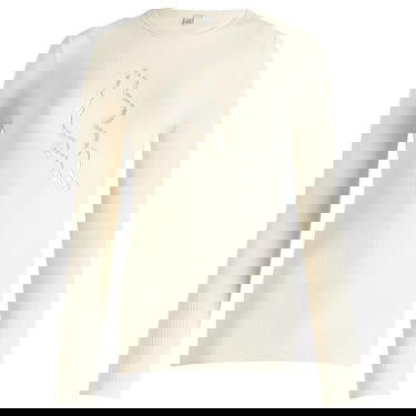 T-shirt Baserange Ponte Long Sleeve T-Shirt Beige | TOPLS-RB-SP25-Undyed, 1