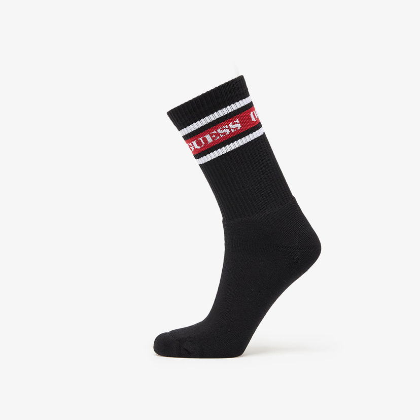 Sokker GUESS Guess Originals Stripe Loguess Socks Sort | M5GZ96Z3O11-JBLK