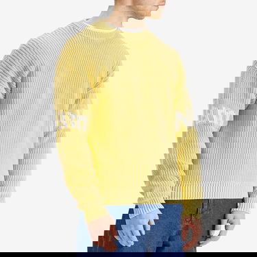 Sweater New Amsterdam Surf Association New Amsterdam Surf Association Logo Crew Knit Sweater Gul | 2501108001, 2