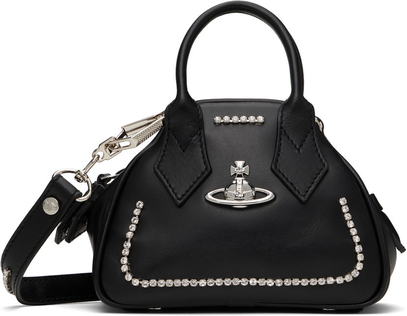 Håndtaske Vivienne Westwood Vivienne Westwood Mini Yasmine Bag Sort | 5C010005W-L008K-