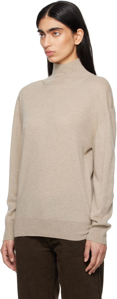 Sweater The Row The Row Jabari Turtleneck Sweater Beige | 8664-Y751, 3