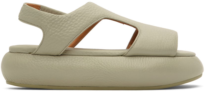 Sneakers og sko Marsèll Marsell Ciambellona Platform Sandals Beige | MW5246 188