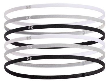 Kasketter og hatte Under Armour Mini Elastic Headband 6 Pack Grå | 1389932-001, 0