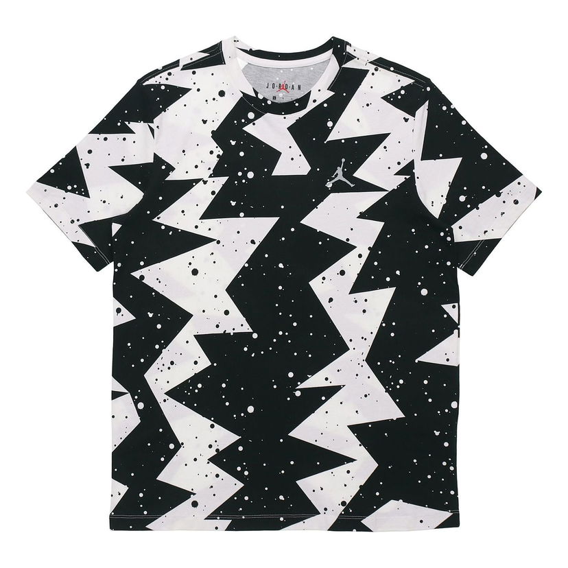T-shirt Jordan Jordan Flash Print T-Shirt Hvid | CJ6216-010