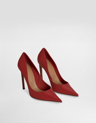 Tilbehør Dolce & Gabbana Dolce & Gabbana Polished Goatskin Pumps Rød | CD1894A573883027, 1