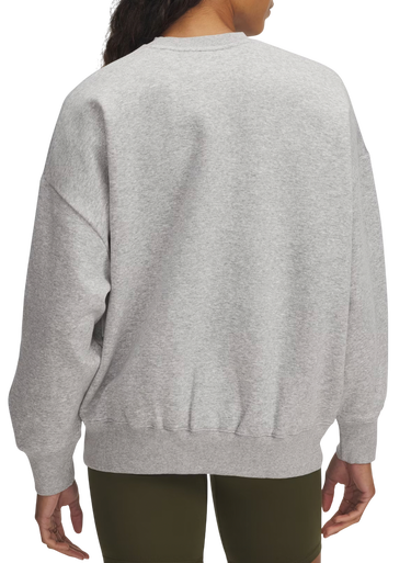Sweatshirt Under Armour Rival Flc OS Varsity Crew Sweatshirt Grå | 6007880-014, 1
