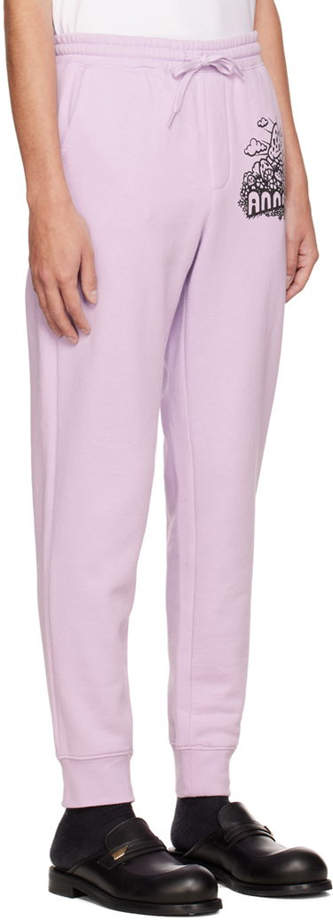 Joggingbukser Anna Sui Anna Sui Mushroom Lounge Pants Sort | MT1023A40, 4