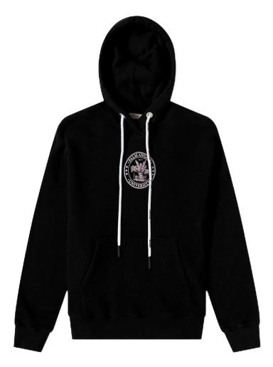Sweatshirt Palm Angels College Logo Classic Hoody Sort | PWBB023S23FLE0031033