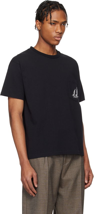 T-shirt Bode Bode 'Recreation' Sails Pocket Tee Sort | MRS25CS052, 1
