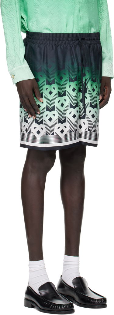 Shorts Casablanca Printed Drawstring Shorts Sort | MPF25-TR-012-01, 3