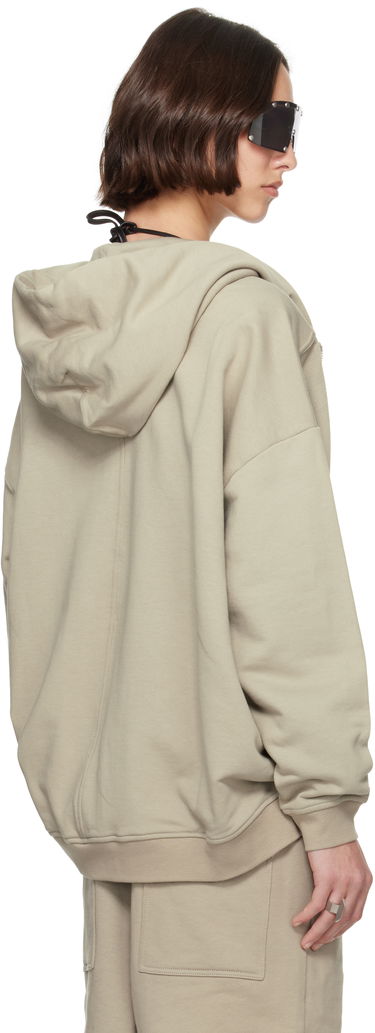 Sweatshirt Rick Owens Rick Owens Champion Edition Jumbo Jason's Hoodie Grøn | CW01E1663 CHFE, 2