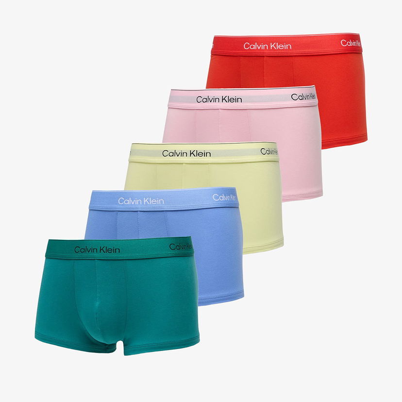 Boksere CALVIN KLEIN Calvin Klein Icon Cotton Stretch Low Rise Trunk 5-Pack Flerfarvet | LV00NB4230 VST