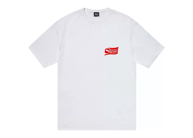 T-shirt Stüssy Soda Can Graphic T-Shirt Hvid | 1904936, 0