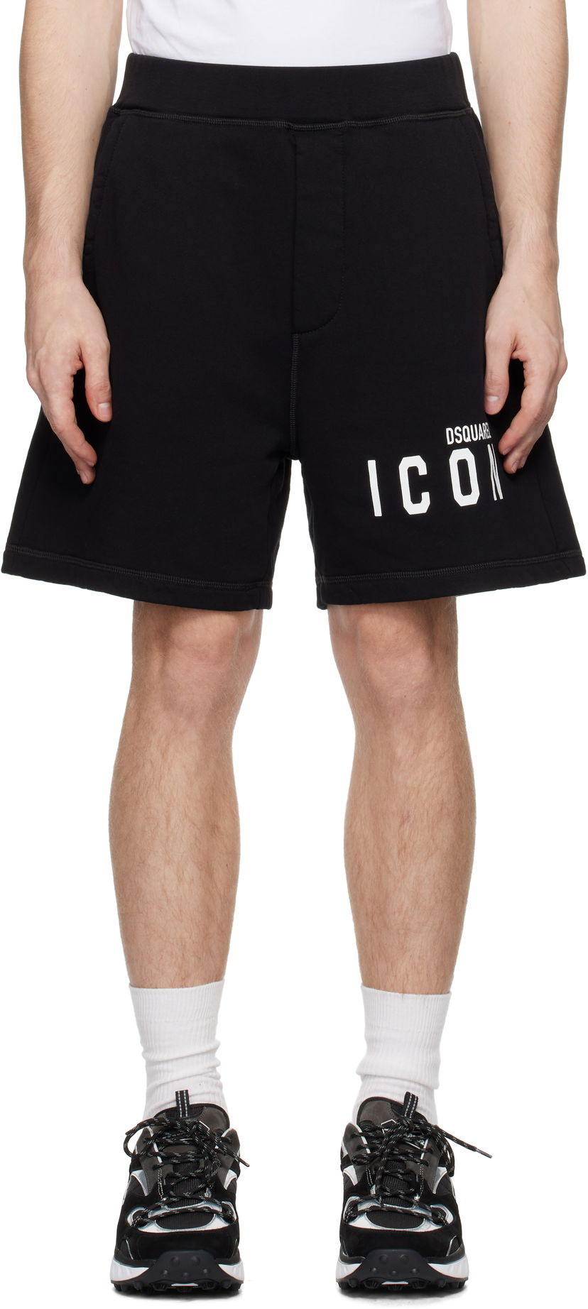 Shorts DSQUARED2 'Icon' Relaxed Fit Shorts Sort | S79MU0005_D25015