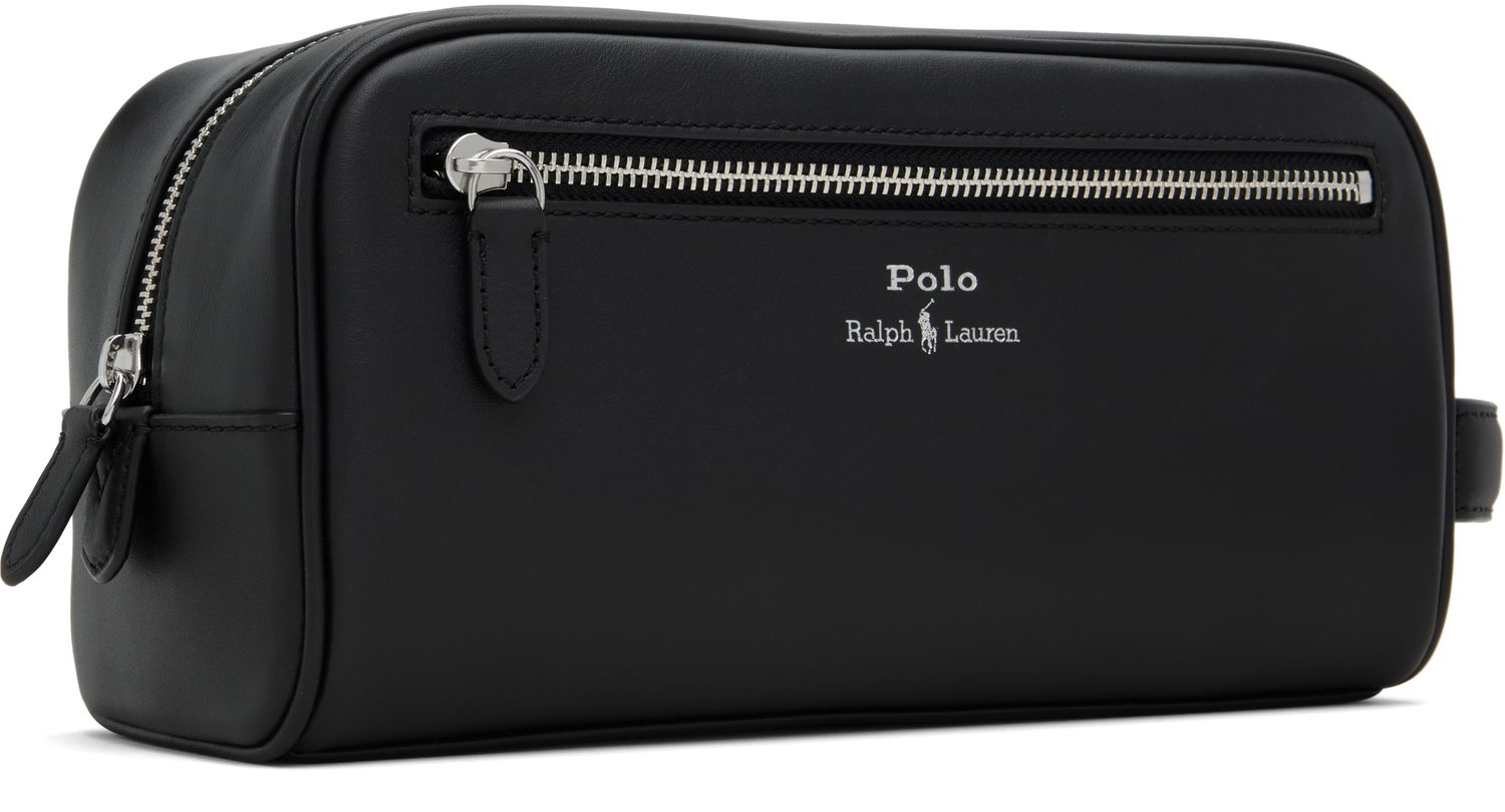 Rejsetaske Polo by Ralph Lauren Ralph Lauren Leather Travel Pouch Sort | 405963262001, 1
