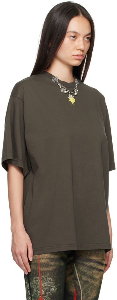 T-shirt Ottolinger Ottolinger Charm T-Shirt Grøn | 1150102521, 4