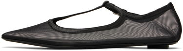 Kjole The Attico Attico Juno Ballerina Flats Sort | 250WSH00858 PAA082AA, 2