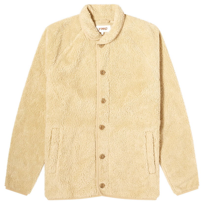 Jakke YMC Men's Fleece Jacket Gul | P7AZD-20