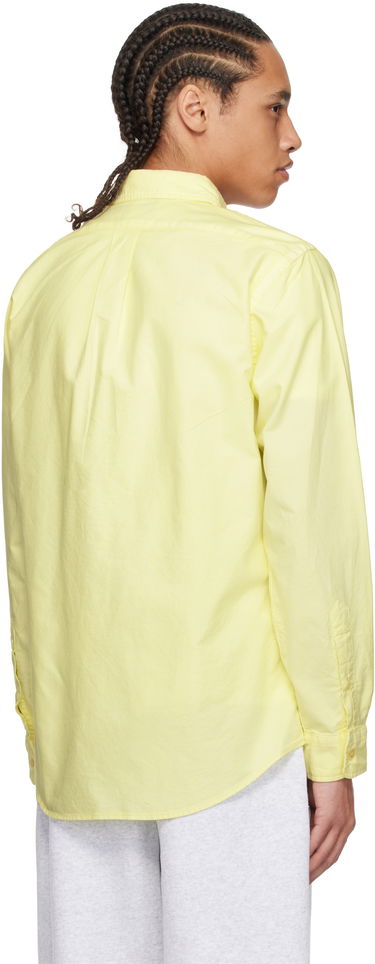 Skjorte Polo by Ralph Lauren Polo Ralph Lauren Classic Fit Mineral Dyed Oxford Shirt Gul | 710965794006, 2