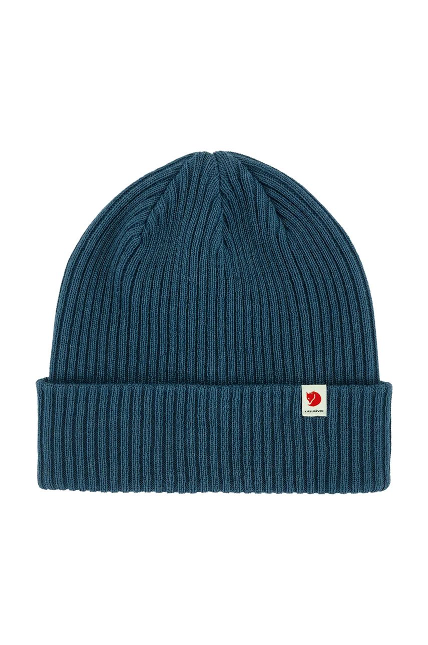Beanie FJÄLLRÄVEN Rib Hat Blå | F13100184.534, 0
