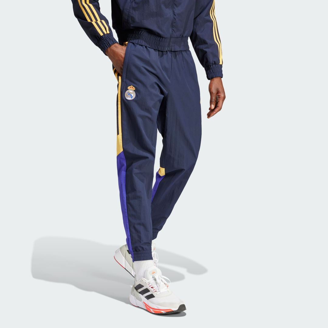 Joggingbukser adidas Performance Real Madrid Woven Mørkeblå | IU2076, 1