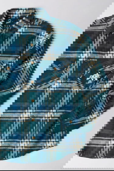 Skjorte By Parra CROW Plaid Flannel Shirt Flerfarvet | 54330, 4