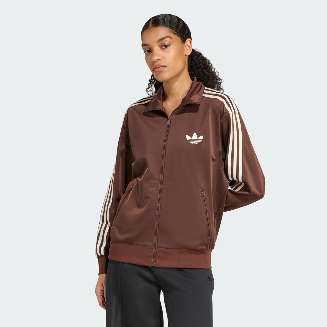 Jakke adidas Performance Adicolor Classics Firebird Track Top Brun | KH1593, 0