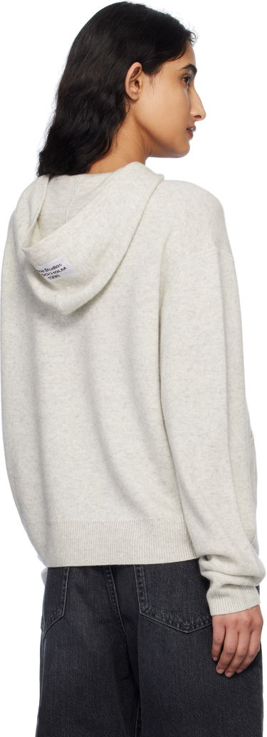 Sweatshirt Acne Studios Acne Studios Cashmere Hoodie Grå | B60353-, 2