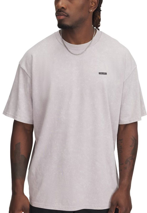 T-shirt Under Armour Men's HW OS Logo Wash Short Sleeve T-Shirt Grå | 1389147-009