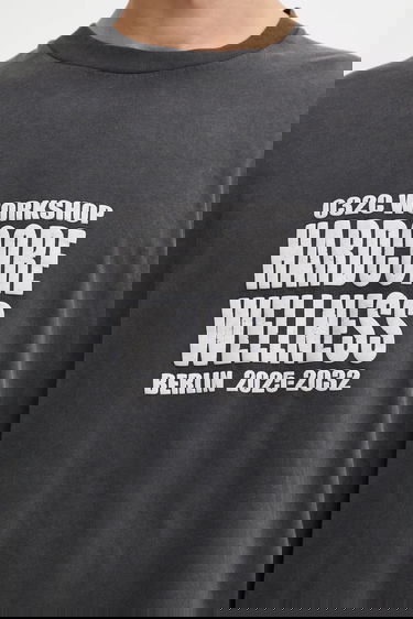 T-shirt 032C 032C Hardcore Wellness Long-Sleeve T-Shirt Grå | F25.URC.0274.050, 4