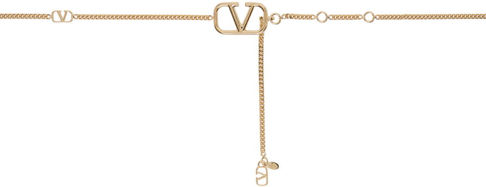 Bælter Valentino Garavani VLogo Signature Chain Belt "Gold" Metalisk | 4W2T0SI5VJT, 0