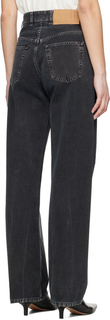 Jeans Maison Margiela MM6 Maison Margiela 5 Pocket Jeans Sort | SH0LA0010 M35249, 2