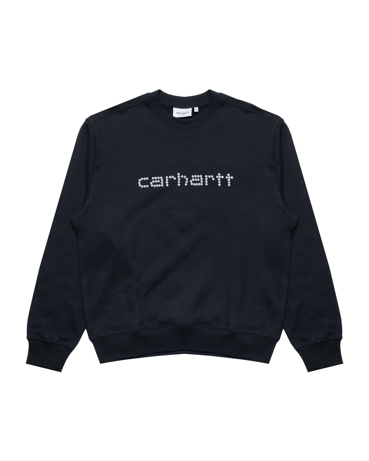 Sweatshirt Carhartt WIP Carhartt WIP Rivet Script Sweatshirt Sort | I034415-89XX, 0