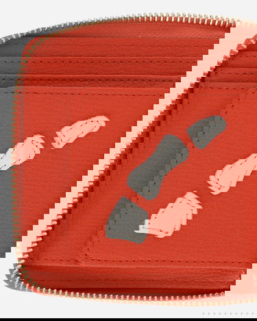 Tegnebog KAPITAL Thumb Up Bone Band Zip Wallet Orange | K2503XG522 RED, 6
