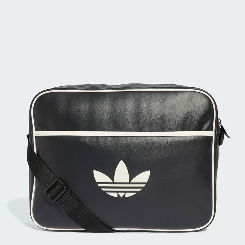 Skuldertaske adidas Performance Vintage Messenger Bag Sort | JX0251
