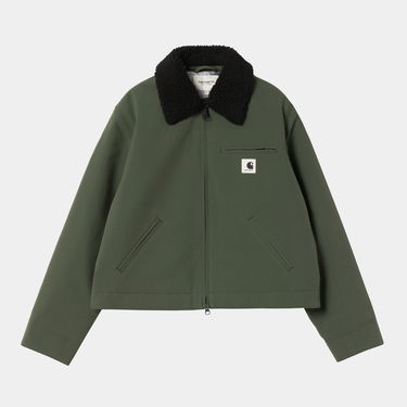 Jakke Carhartt WIP Newkirk Shearling Collar Jacket Grøn | I035699_8, 0
