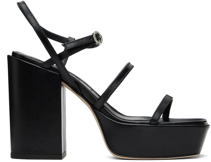 Tilbehør Aeyde Aeyde Katalin Heeled Sandals Sort | A11-HS-ATNS11BL38-SS24-800-007, 0