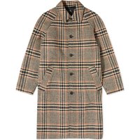 Frakker A.P.C. Etienne Check Wool Overcoat Beige | WVBCF-H01519-BAA, 1