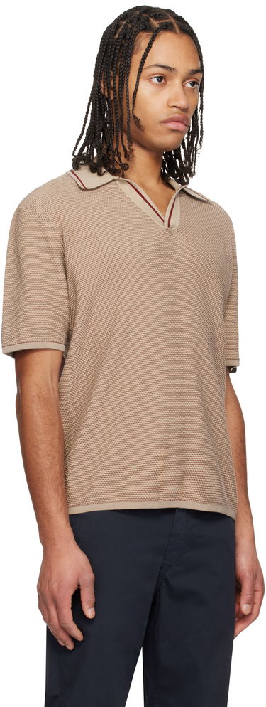 Polo skjorte rag & bone Rag & Bone Harvey Jonny Collar Polo Beige | MBS24H041BC41, 1