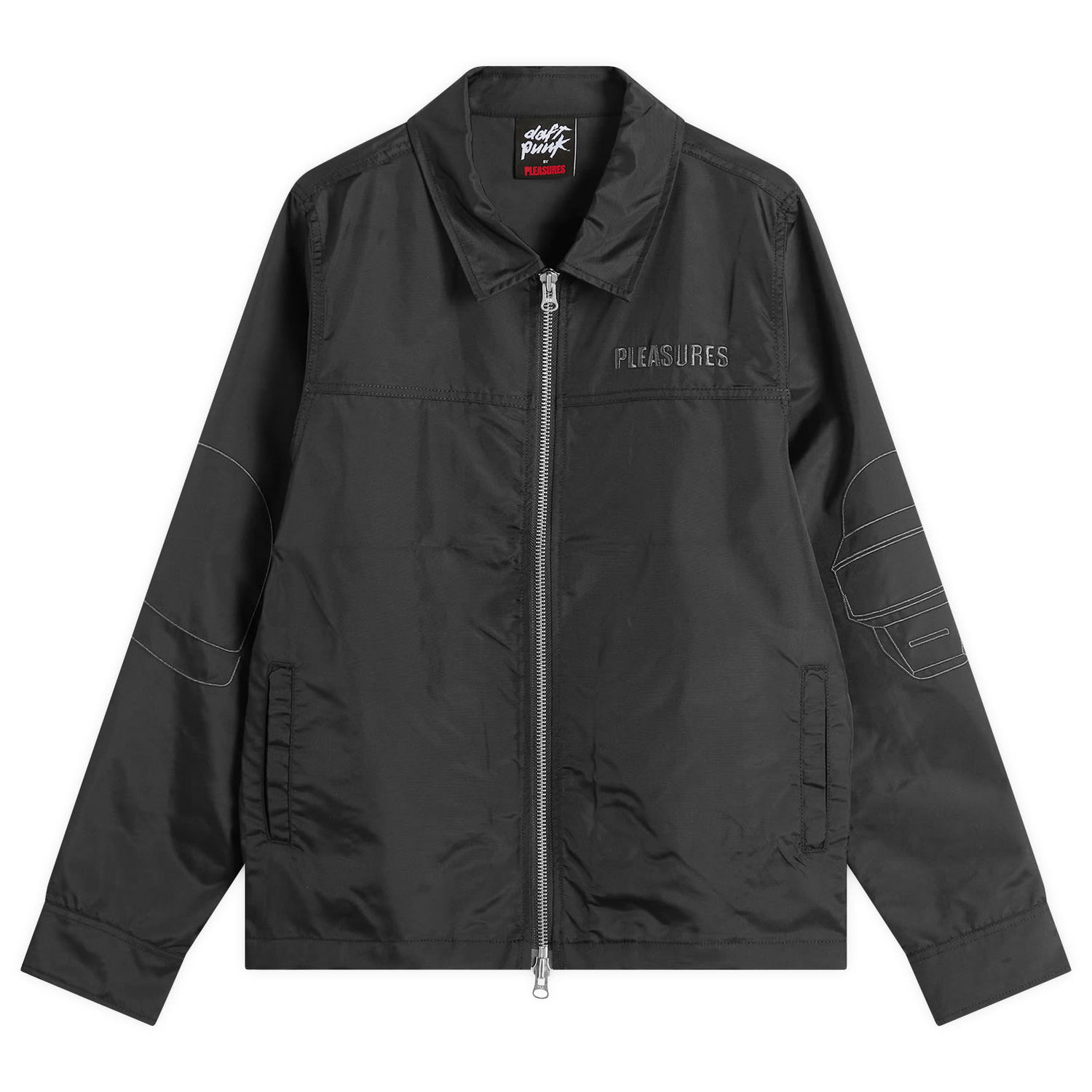 Jakke Pleasures Helmets Nylon Work Jacket, Size Large Sort | P25DP008-BLK, 1