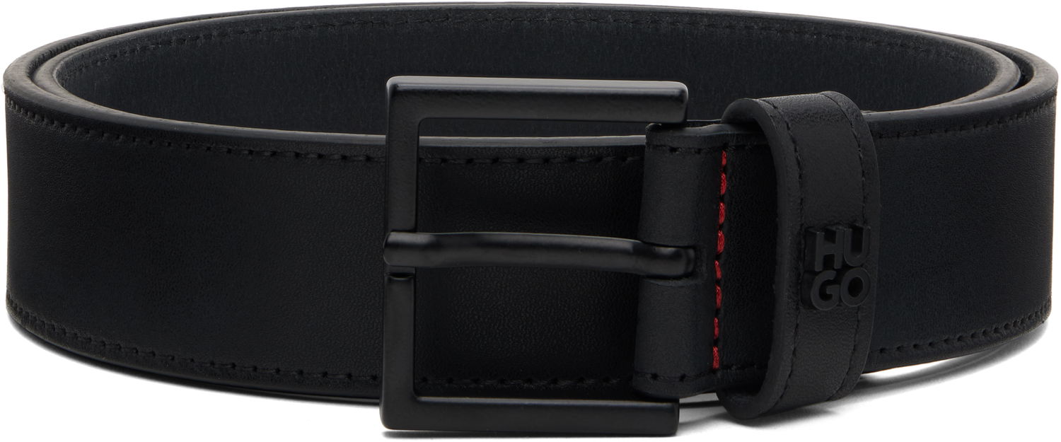 Bælter BOSS HUGO Logo Hardware Belt Sort | 50522495, 0