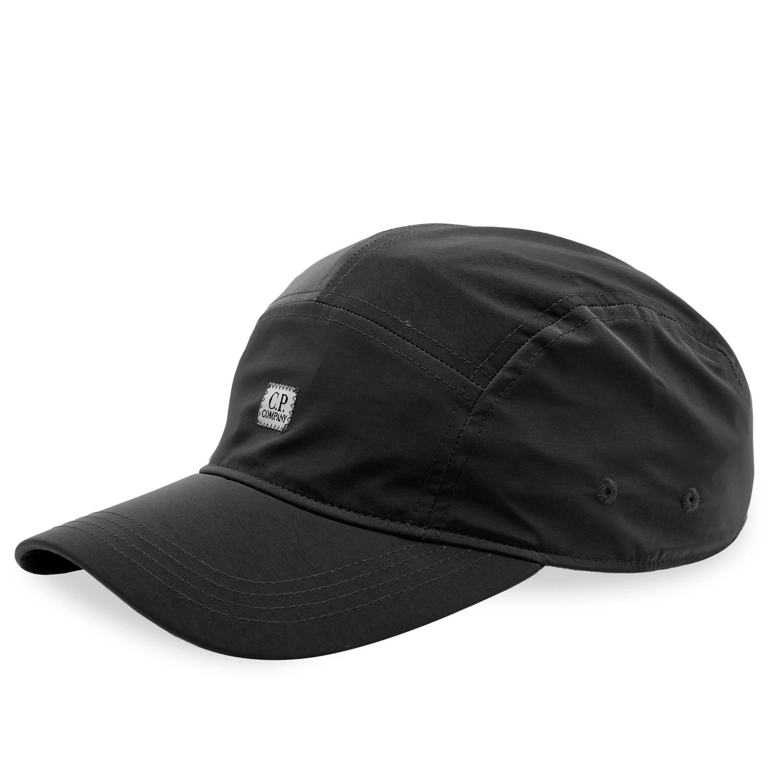 Kasket C.P. Company Chrome-R Panelled Logo Cap Mørkeblå | 15CMAC196A-005904A-999, 0