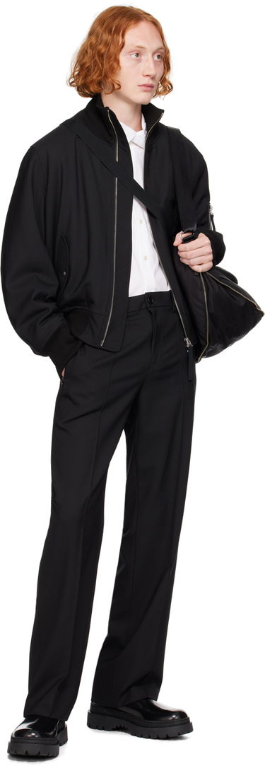 Bomberjakke Helmut Lang Seatbelt Bomber Jacket Sort | O02HM102, 4