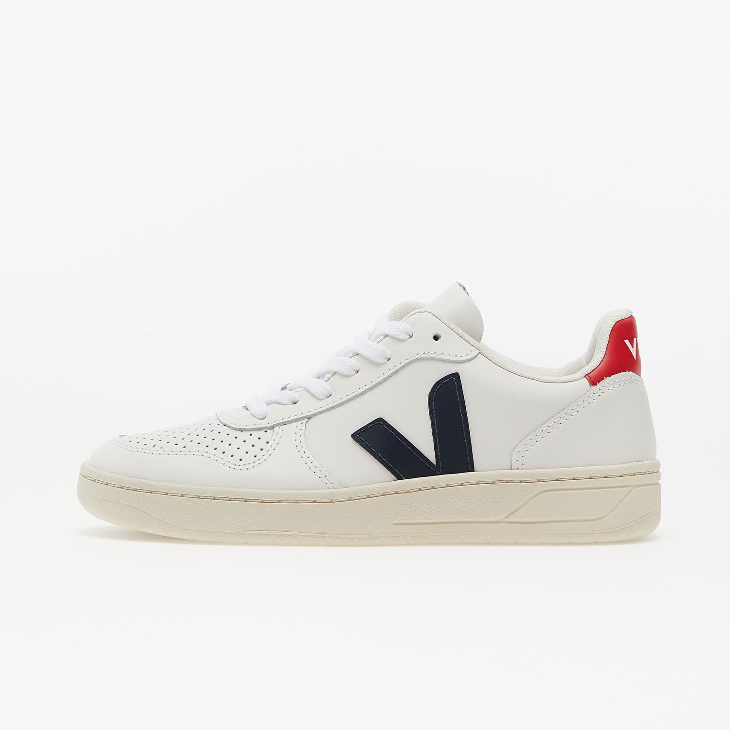 Sneakers og sko Veja V-10 Leather W Hvid | VX0201267A, 0