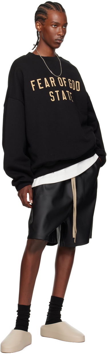 Sweatshirt Fear of God Designer Crewneck Sweatshirt Sort | 192BT246260F, 4